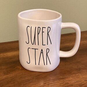 NEW! Rae Dunn "SUPER STAR" STARFISH Double-sided Mug